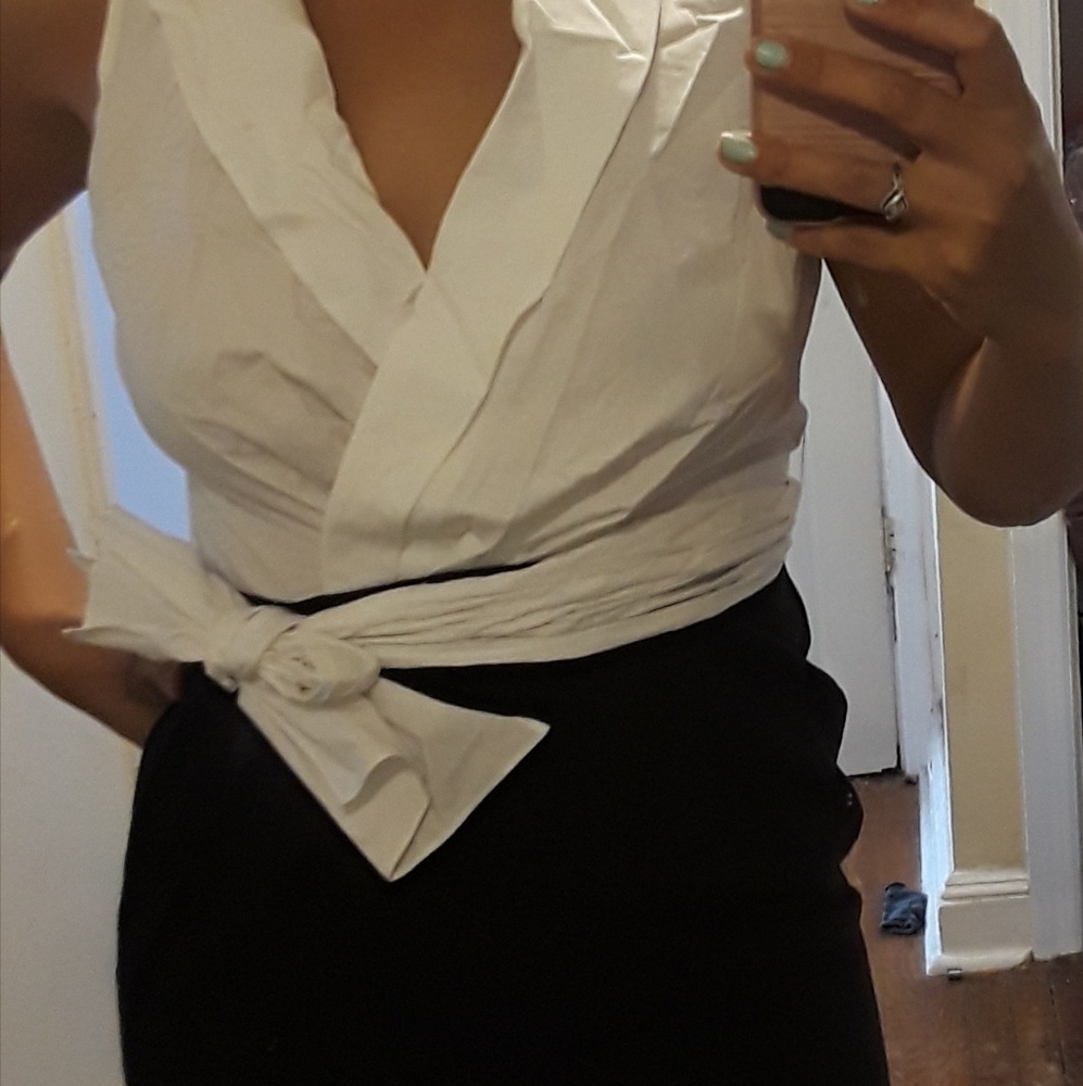 Wrap top dress